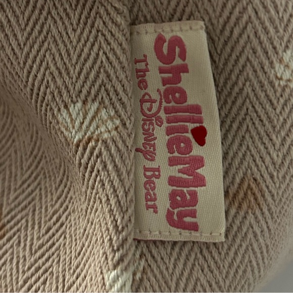 Tokyo Disneyland ShellieMay Plush Bear Backpack in Dusty Pink - Picture 9 of 11